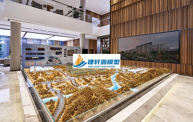 临渭金茂悦模型